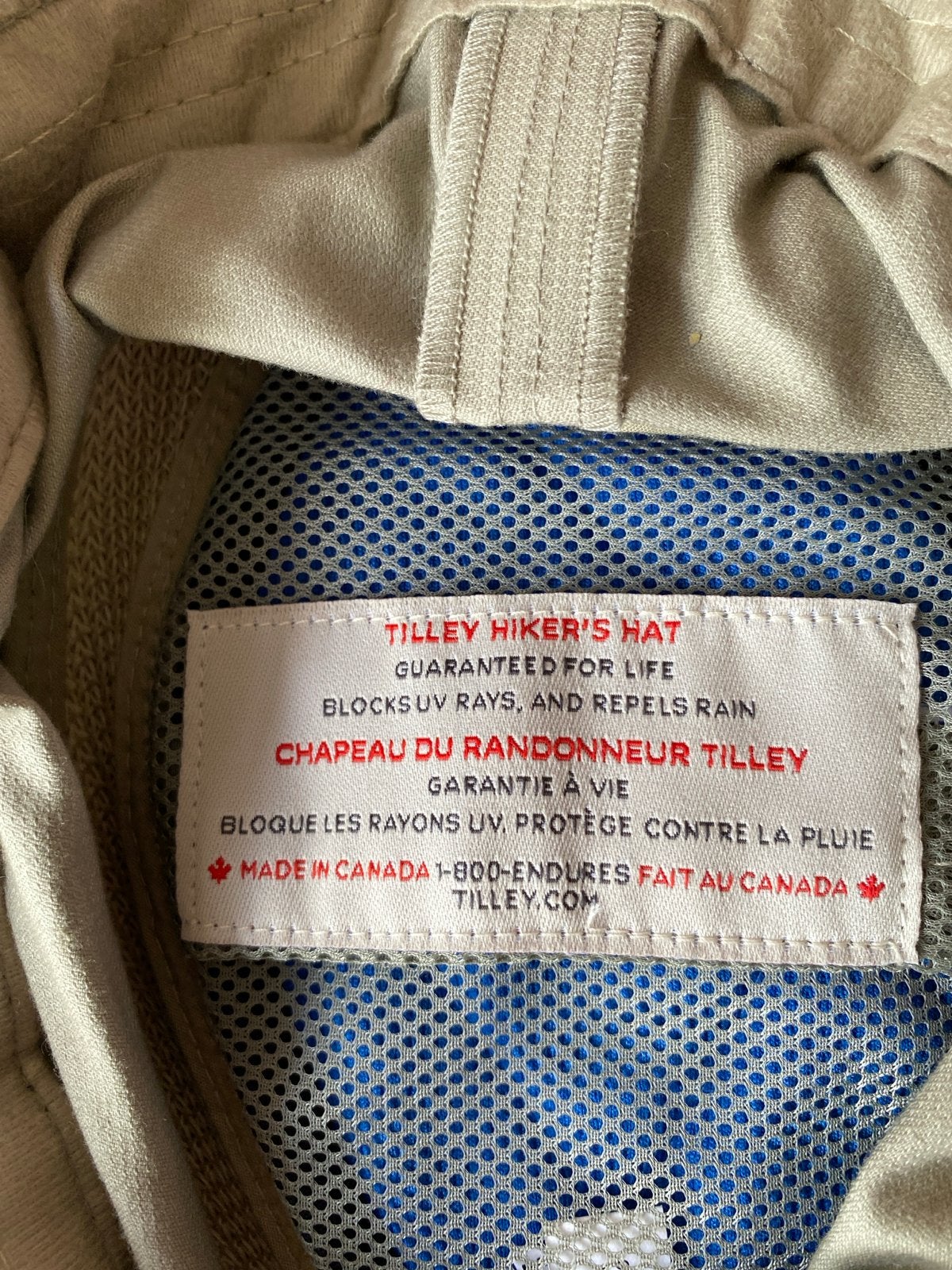 Tilley Hiker's Hat - Gegarandeerd voor het leven, Ophalen of Verzenden, Zo goed als nieuw, Hoed
