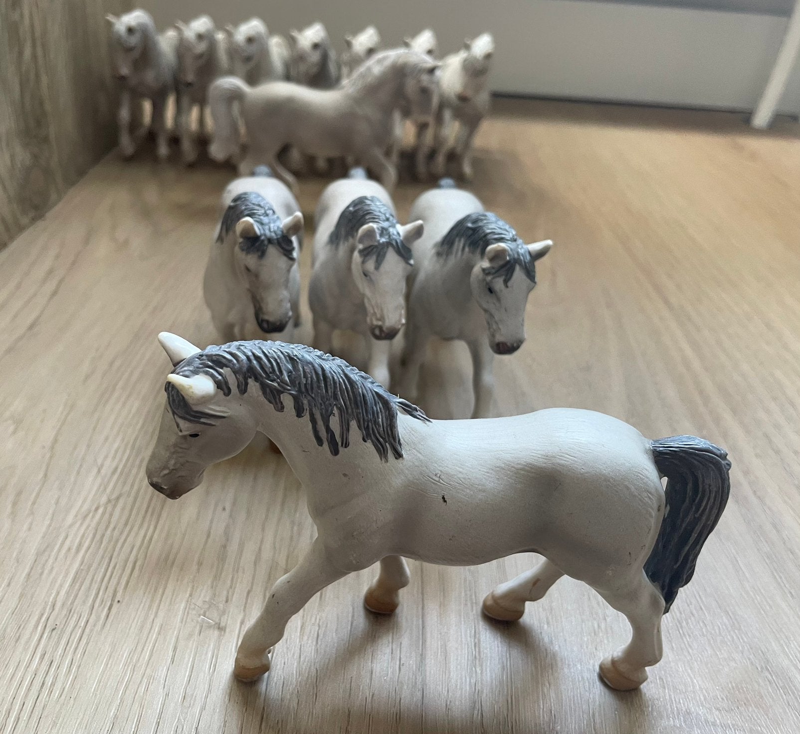 Schleich lipizzaner, Ophalen of Verzenden, Zo goed als nieuw, Paard, Beeldje of Figuurtje