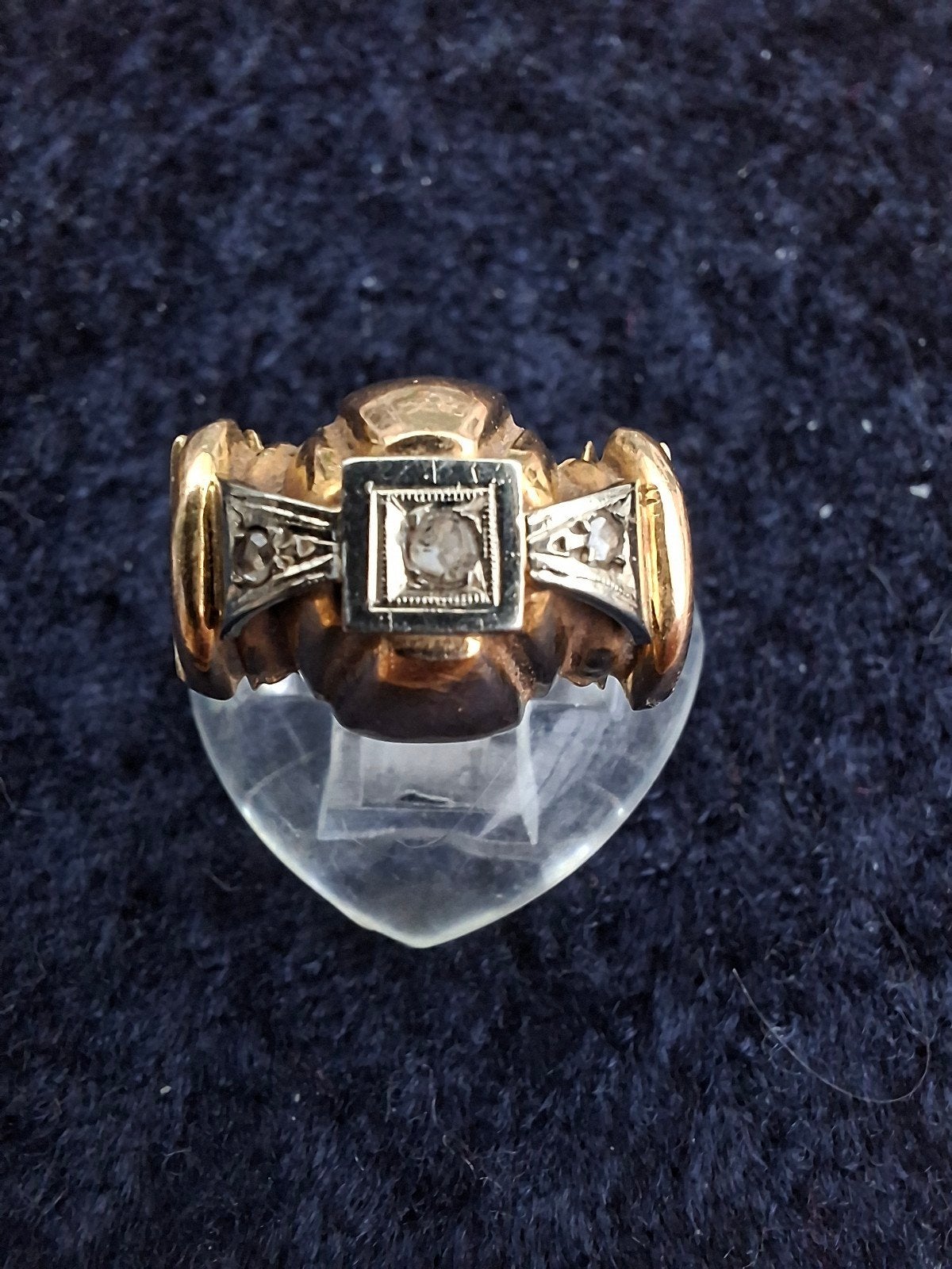 18kt antieke ring, Ophalen, Goud, Ring