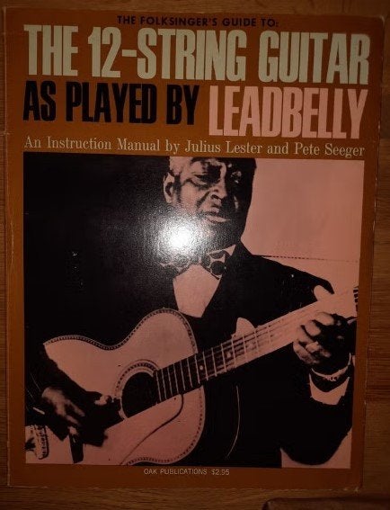 A Folksinger's Guide to the 12-String Guitar - Leadbelly, Les of Cursus, Ophalen of Verzenden, Blues, Gitaar