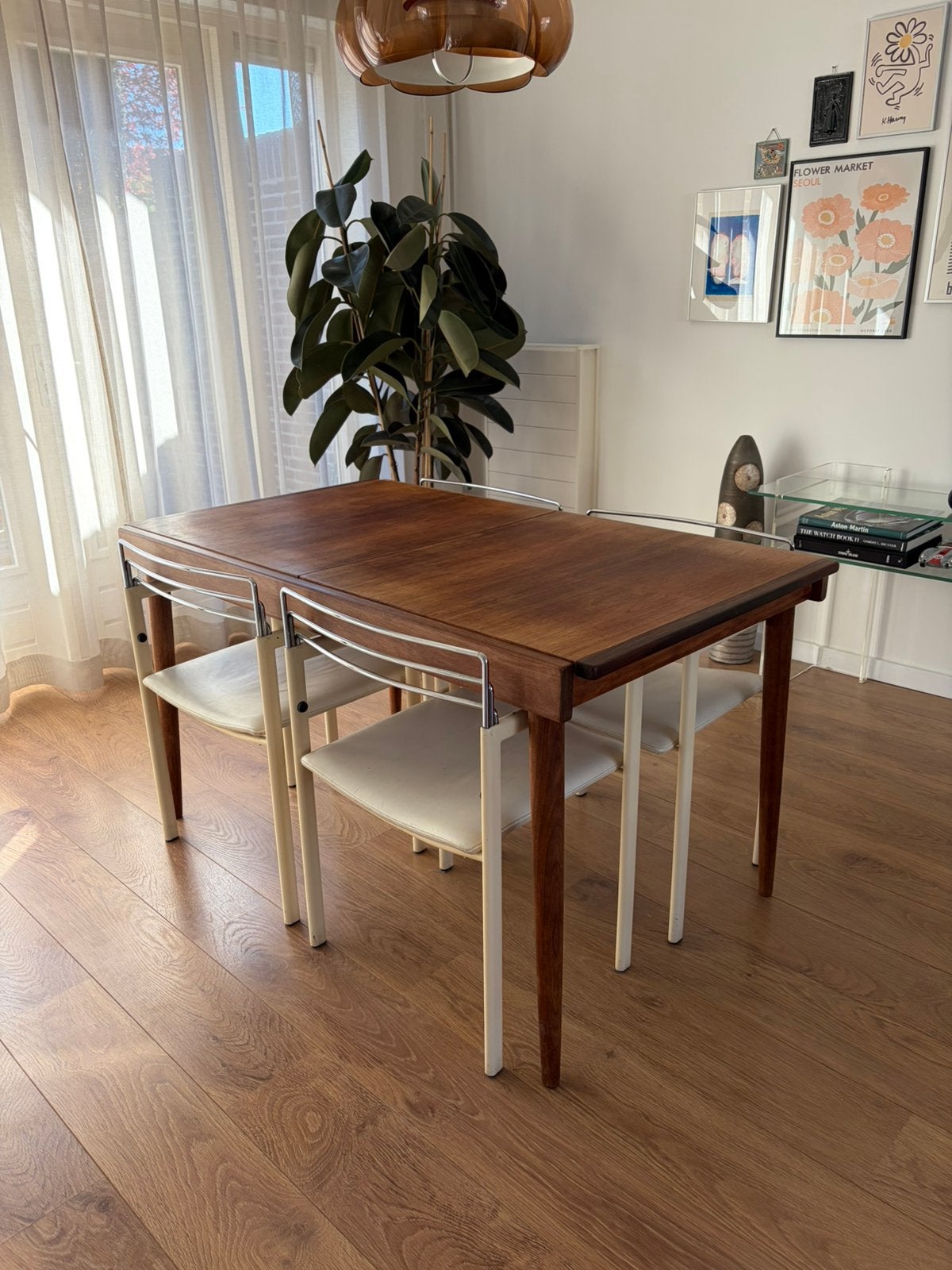 Set stoelen - Italiaans design ‘80s - Driade, Ophalen, Zo goed als nieuw, Zwart