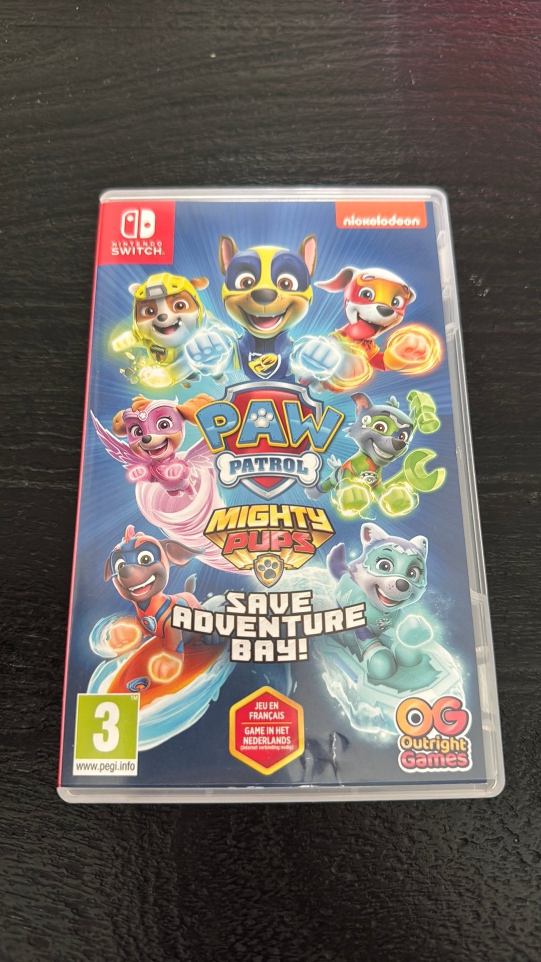 Paw Patrol Mighty Pups Save Adventure Bay, Avontuur en Actie, 1 speler, Ophalen of Verzenden, Zo goed als nieuw