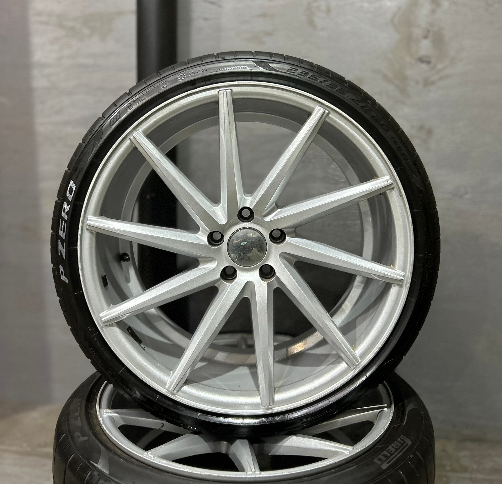 Velgen 5x112 20 inch Vossen Pirelli breedset, Auto-onderdelen, Banden en Velgen, Ophalen, 245 mm, Velg(en), Nieuw