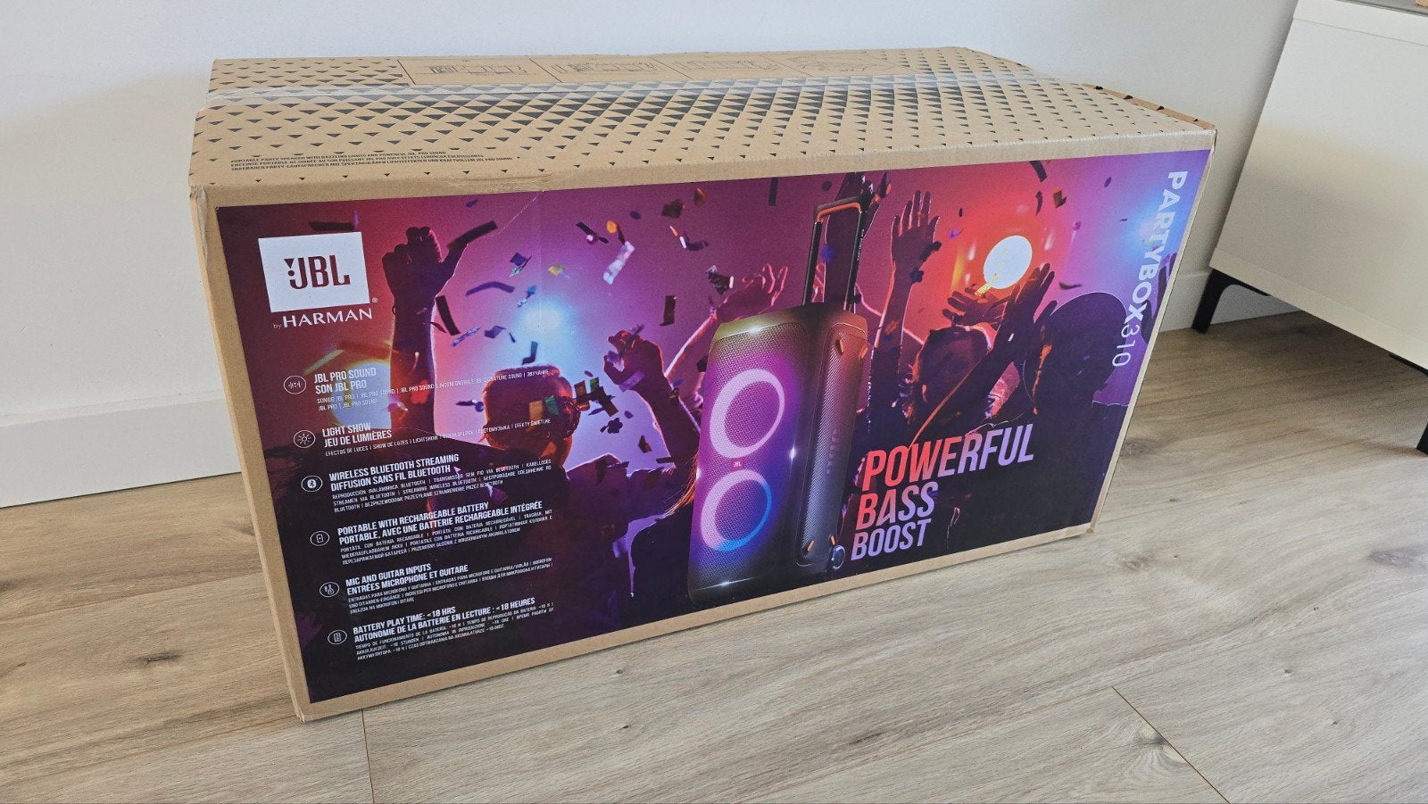JBL PartyBox 310 Draagbare Bluetooth Partyspeaker, Audio, Tv en Foto, Luidsprekers, JBL, Overige typen, Nieuw, Ophalen of Verzenden