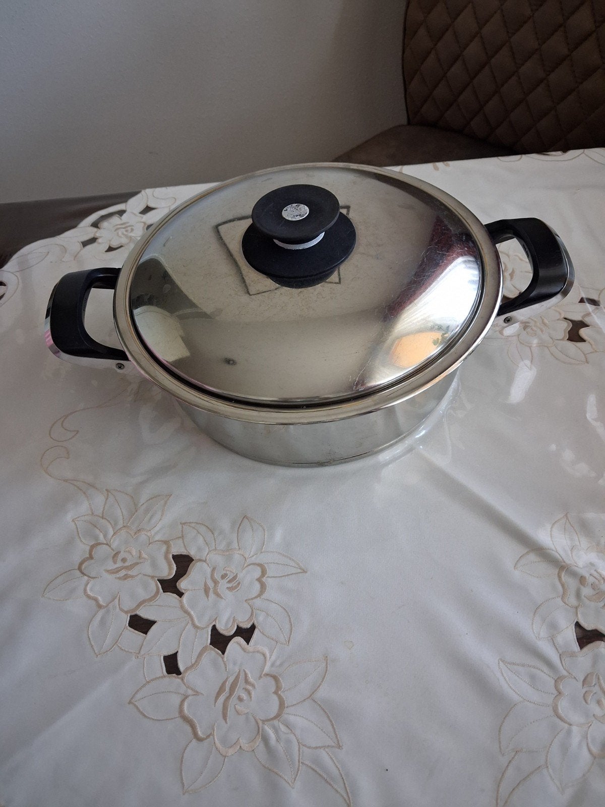amc pan, Ophalen, Zo goed als nieuw, Rvs, Braadpan