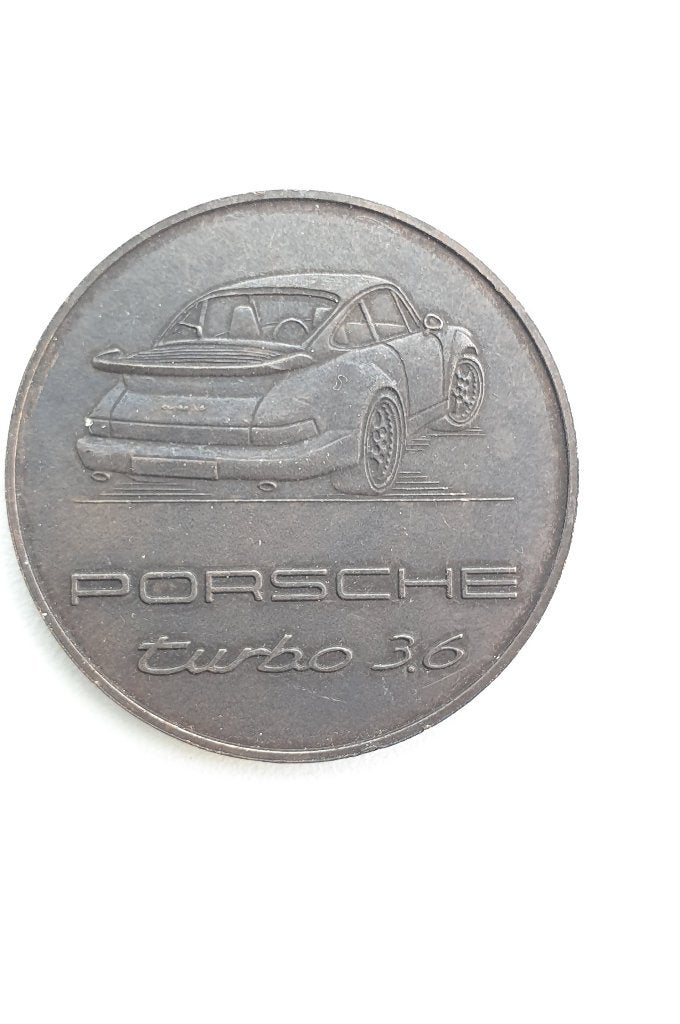 Vintage Porsche kalendermunt 1993, Ophalen of Verzenden, Zo goed als nieuw, Porsche