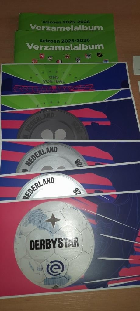voetbalplaatjes plus, Plus, Ophalen of Verzenden