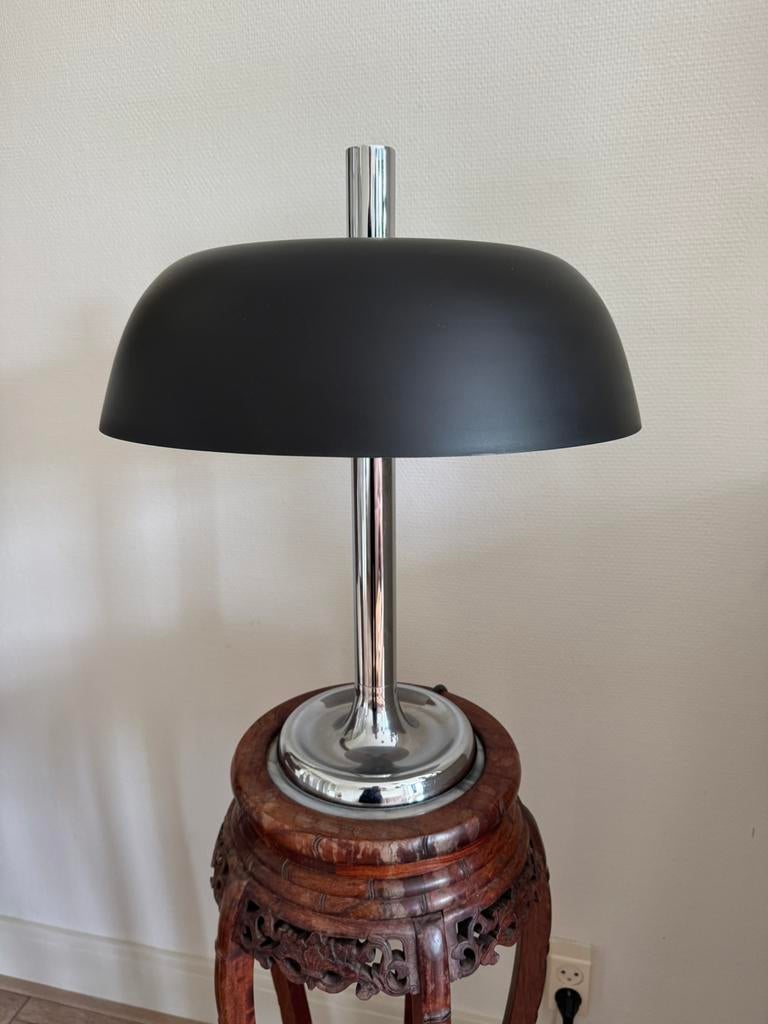 Vintage mushroom tafellamp bureaulamp Egon Hillebrand 7377, Huis en Inrichting, Lampen | Tafellampen, Ophalen of Verzenden, Zo goed als nieuw