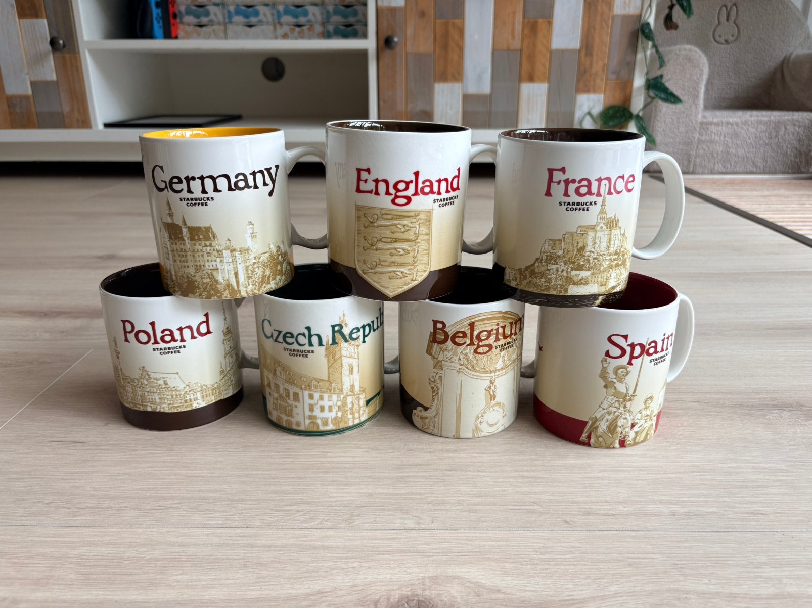 Starbucks city mugs - Europese steden, Ophalen of Verzenden, Zo goed als nieuw