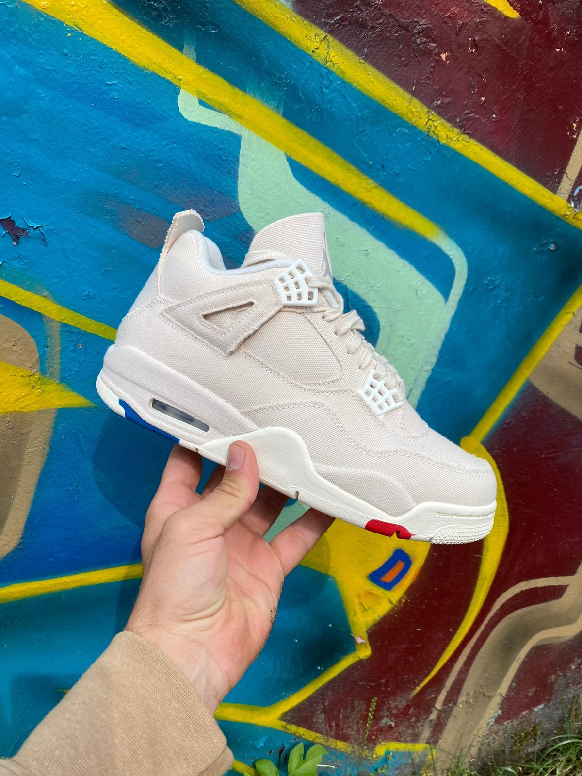 Nike jordan 4 blank canvas, Ophalen of Verzenden, Nieuw, Sneakers of Gympen