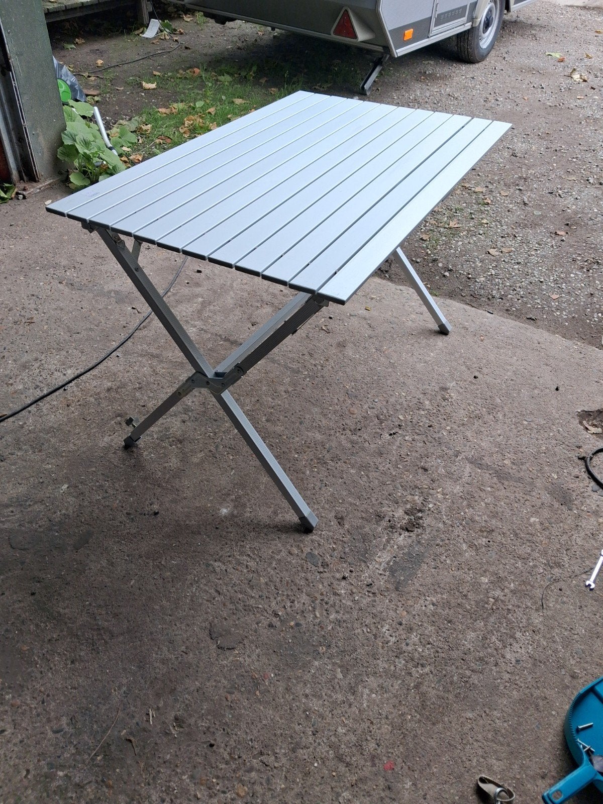 Lichtgewicht opvouwbare campingtafel, Ophalen, Gebruikt, Campingtafel