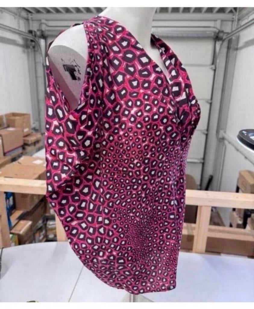 Black label Paul smith - shirt topje mouwloos 40 mode dames, Maat 38/40 (M), Paars, Ophalen of Verzenden, Zo goed als nieuw