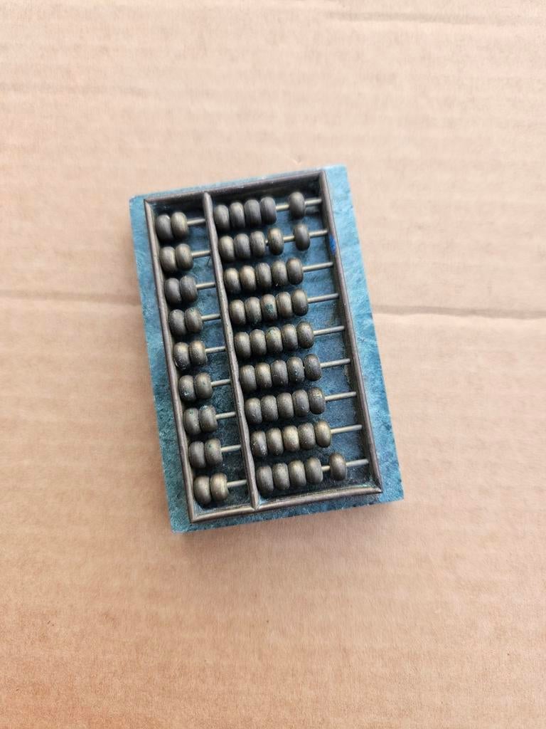 Miniatuur Abacus - Decoratief Rekeninstrument, Ophalen of Verzenden