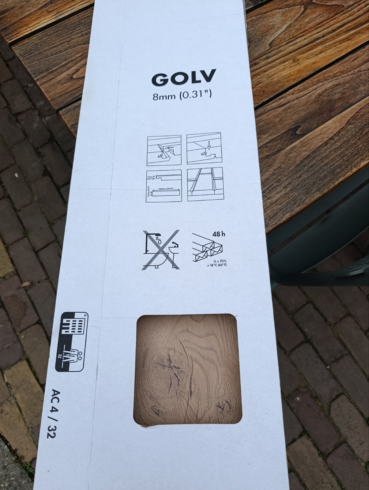 2 planken golv eiken, Ophalen, 50 tot 150 cm, Minder dan 5 m², 10 tot 30 cm