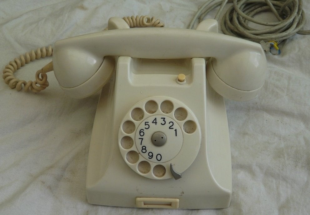 Vintage Telefoon, Ericsson Rijen, Type 1951, PTT, 1960s.(4), Ophalen of Verzenden, Overige typen