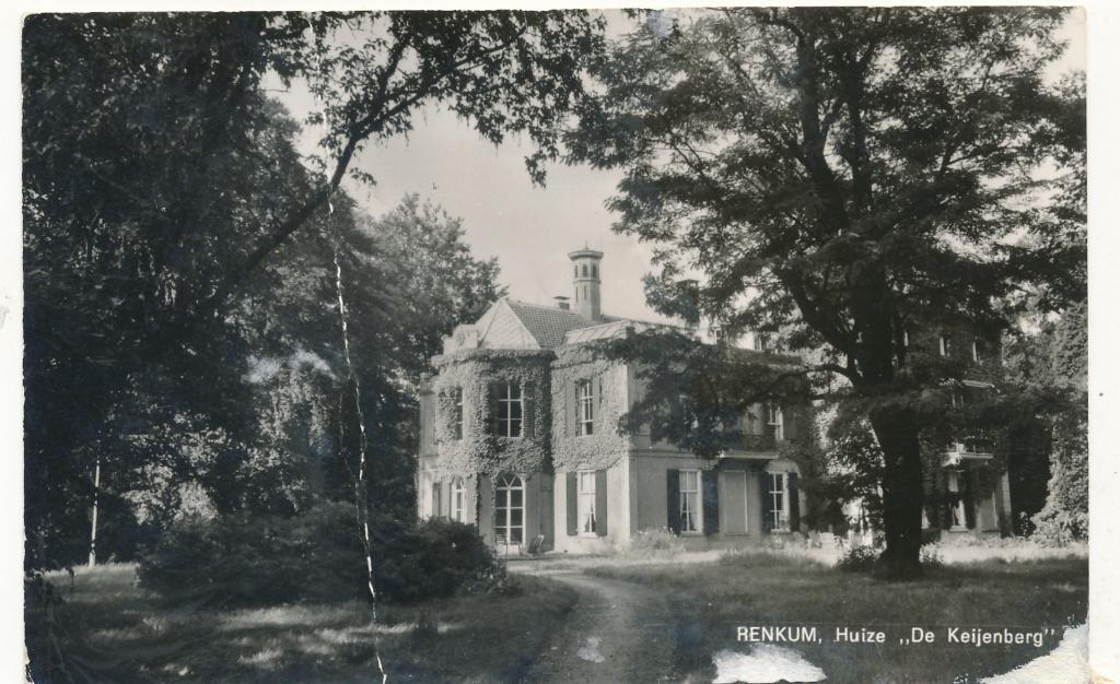   9455 Renkum, Huize de Keijenberg, Verzamelen, Ophalen of Verzenden, 1940 tot 1960, Gelderland