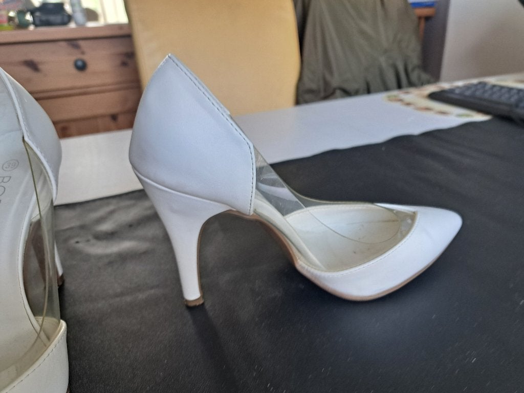 Mooie pumps, Ophalen, Pumps, Wit, Onbekend