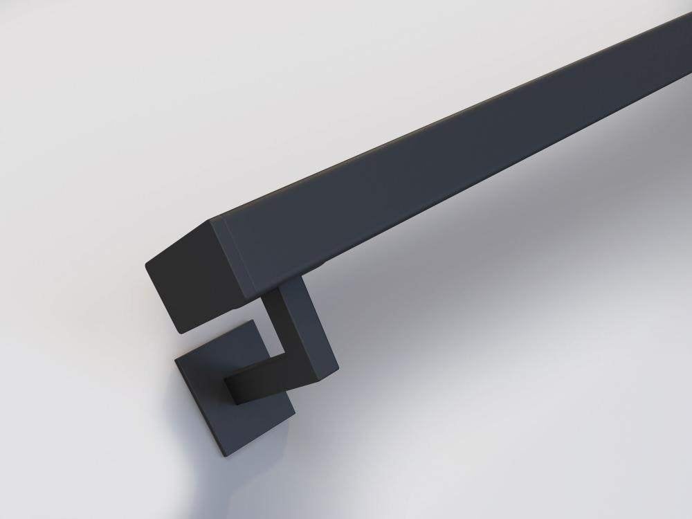 CanDo trapleuning mat zwart 270 cm 50X25mm NIEUW, Doe-het-zelf en Verbouw, Ophalen, Nieuw, 2 tot 4 meter