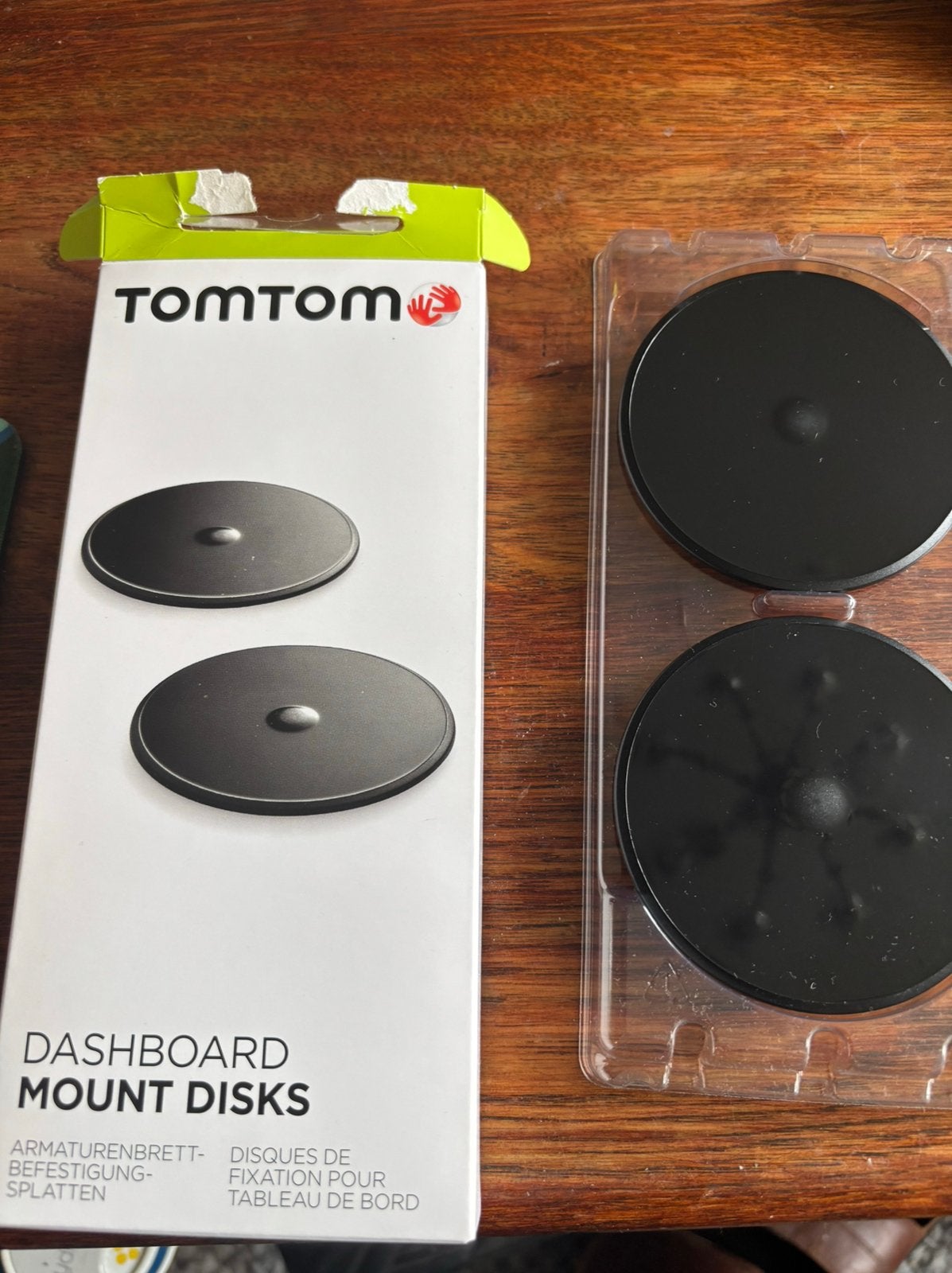 TomTom DASHBOARD MOUNT DISK MONTAGE SCHIJVEN ( zue foto’s, Ophalen of Verzenden, Zo goed als nieuw
