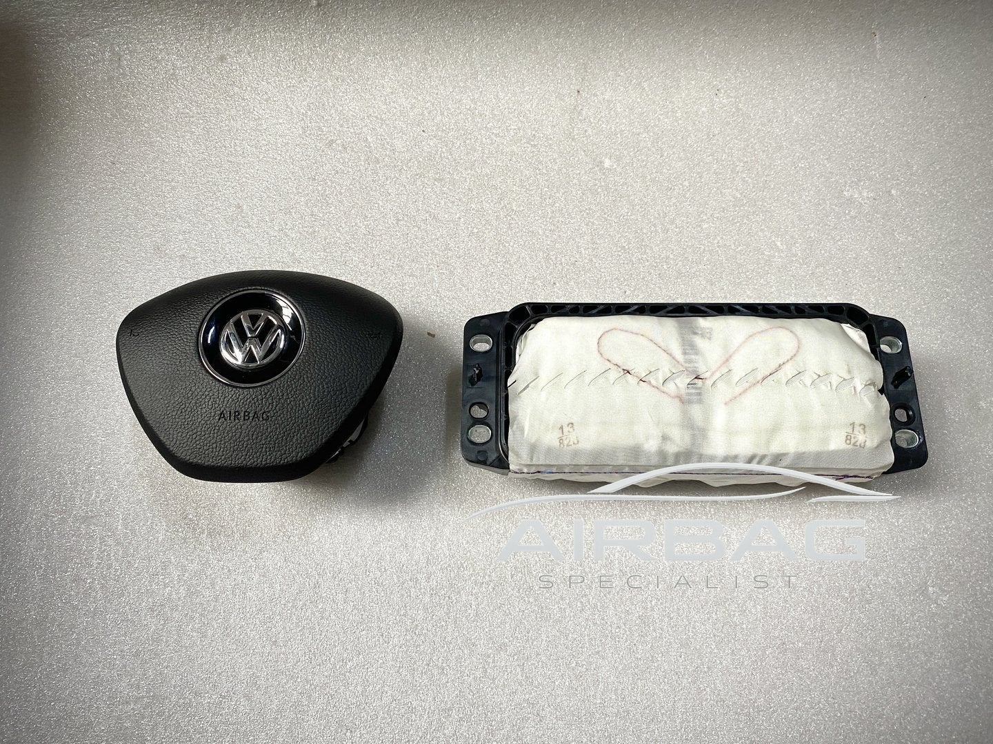 Volkswagen Passat 2015-2023 3G B8 airbag set stuur airbag pa, Gebruikt, -, -, Ophalen of Verzenden