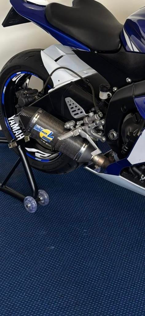 Yamaha R6 RJ15 (2008) LeoVince SBK volledig uitlaat systeem, Ophalen, Gebruikt