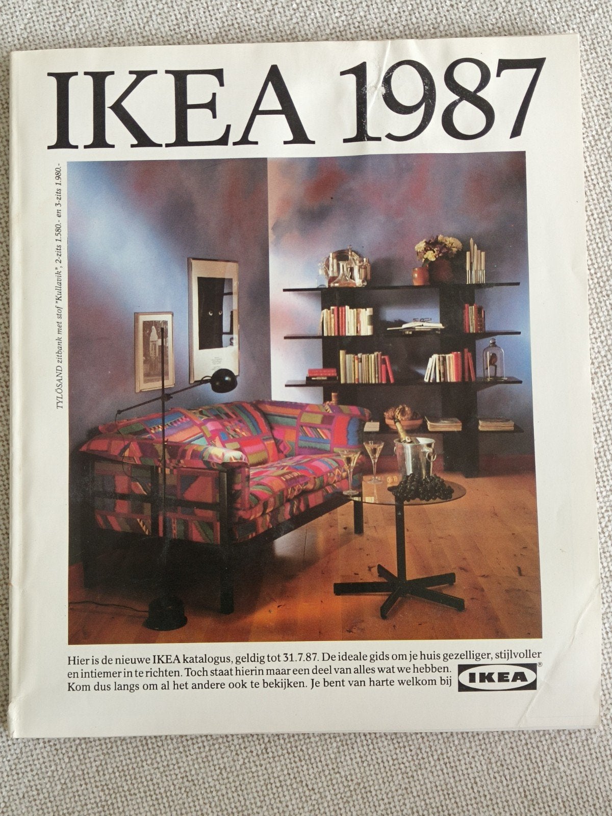 1987, IKEA CATALOGUS, WONINGINRICHTING., Verzenden, Gelezen