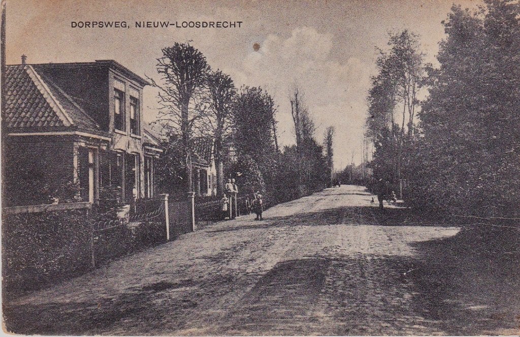 NIEUW - LOOSDRECHT DORPSGEZICHT, Ophalen of Verzenden, Voor 1920, Noord-Brabant