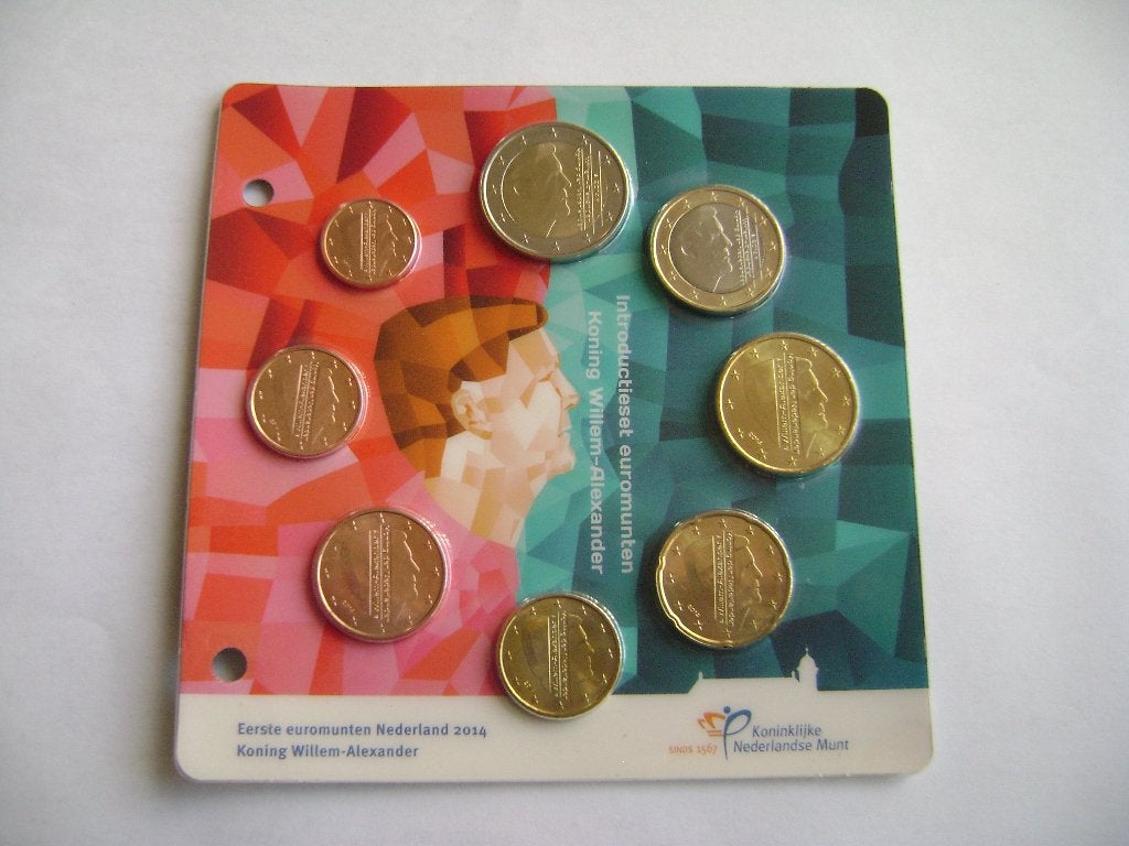 Jaarset Nederlandse euromunten 2014 UNC-kwaliteit, Ophalen of Verzenden, Koningin Beatrix, Euro's, Setje