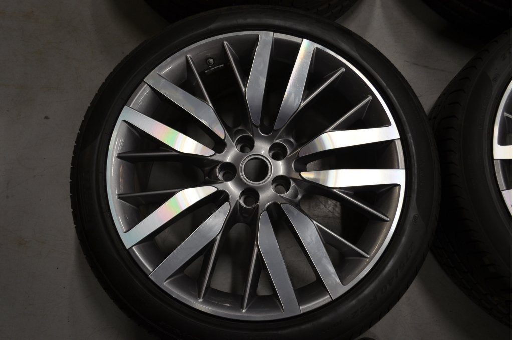 22" Range Rover L405 Velgen 5x120 + Zomerbanden + TPMS, Niet ingevuld, 275 mm, Banden en Velgen, Niet ingevuld