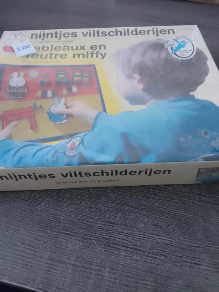 Nijntjes Viltschilderijen - Creatief Spel voor Kinderen, Ophalen, Jongen of Meisje