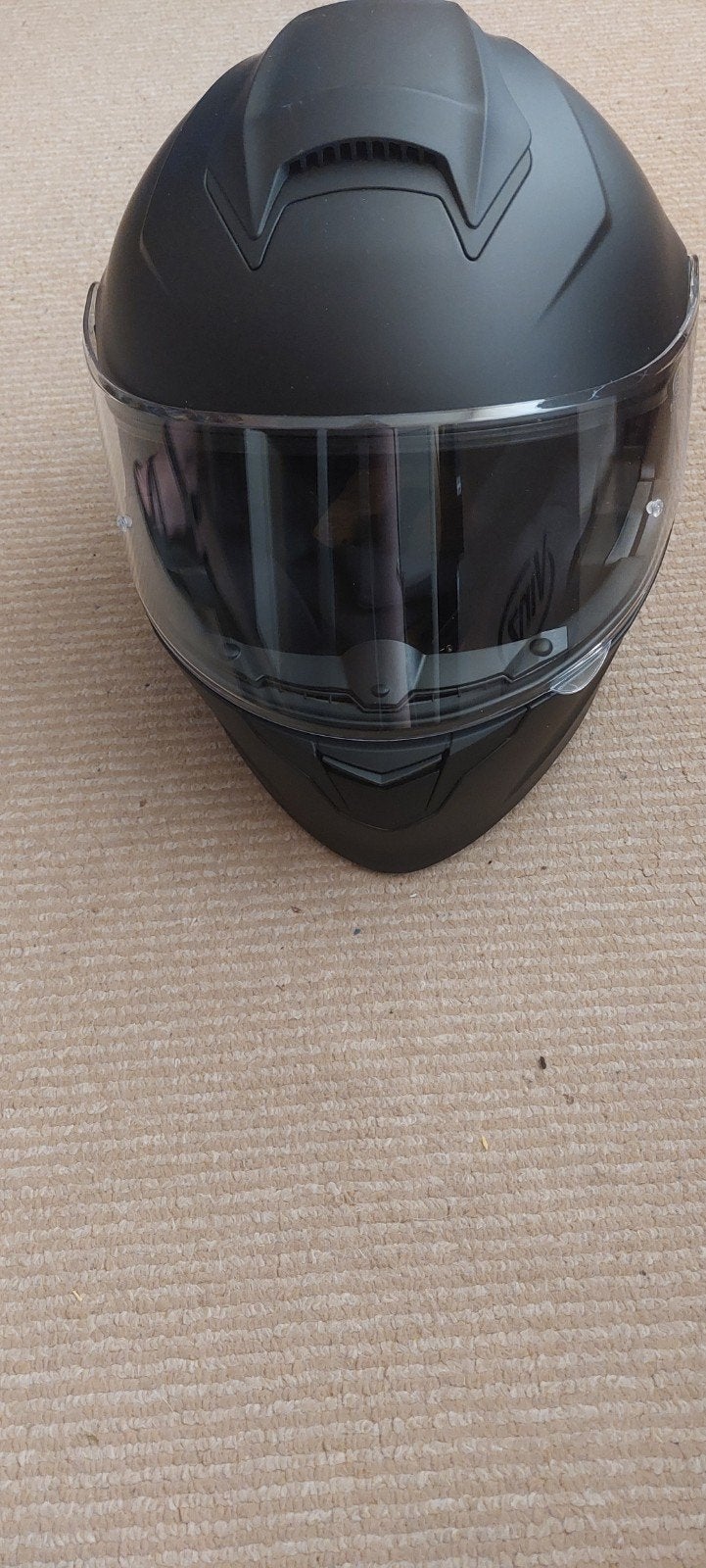 VinZ Santiago Systeemhelm Mat Zwart - Maat M, Motoren, Kleding | Motorhelmen, Overige merken, M, Systeemhelm, Verzenden