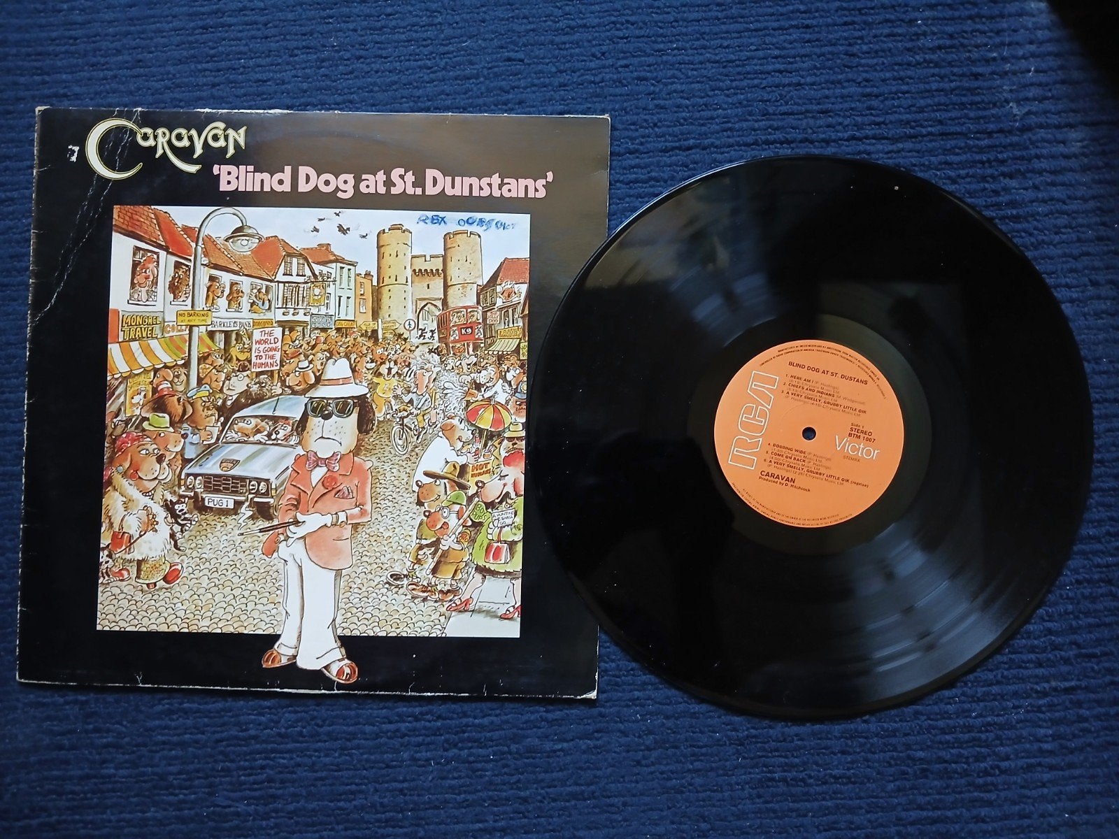 Caravan vinyl, Ophalen of Verzenden, Zo goed als nieuw, 12 inch