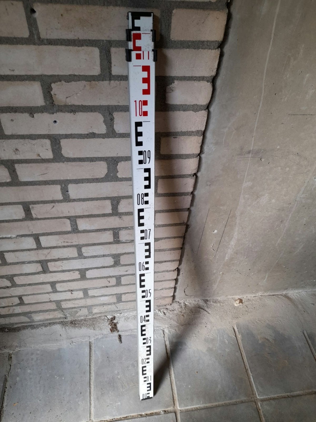 Meetlat / Waterpaslat - Gebruikt, Ophalen, Gebruikt, Afstand