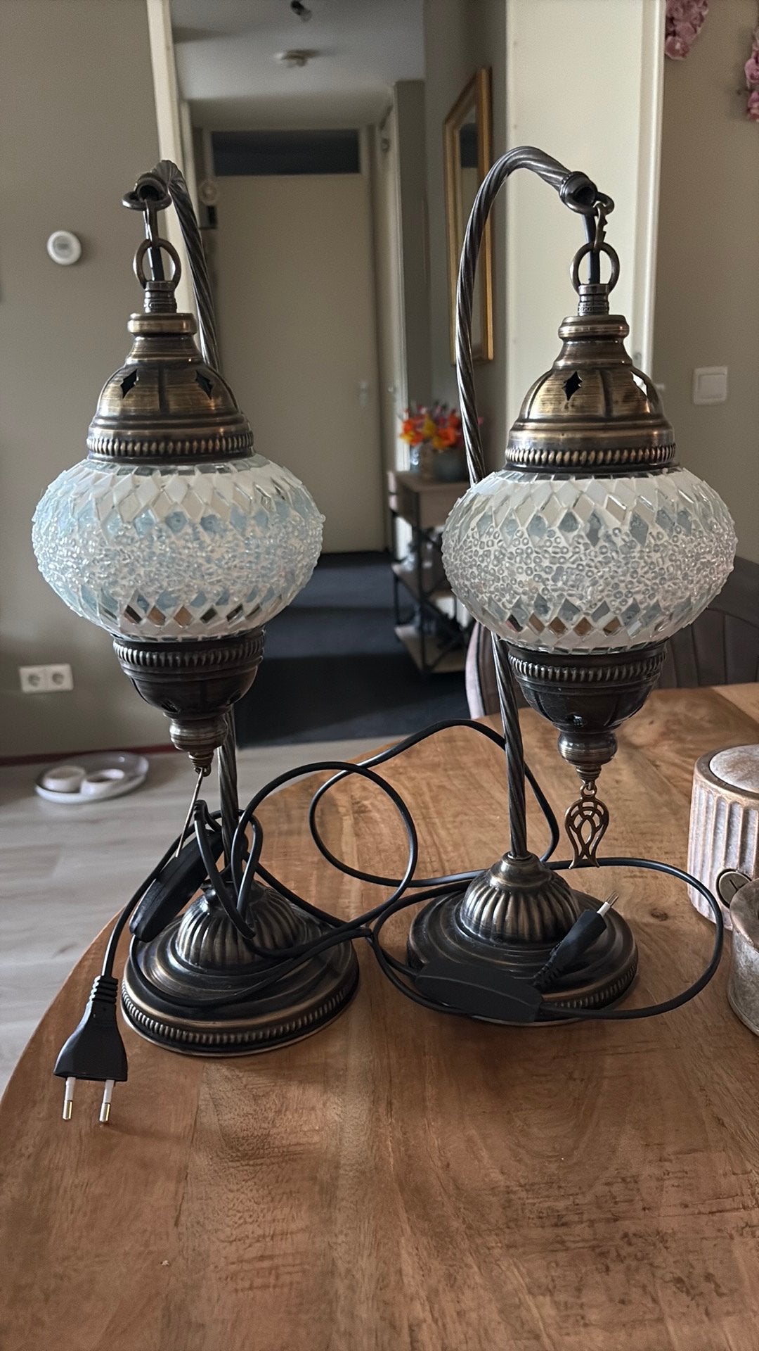 Tafel lampen, Ophalen, Zo goed als nieuw
