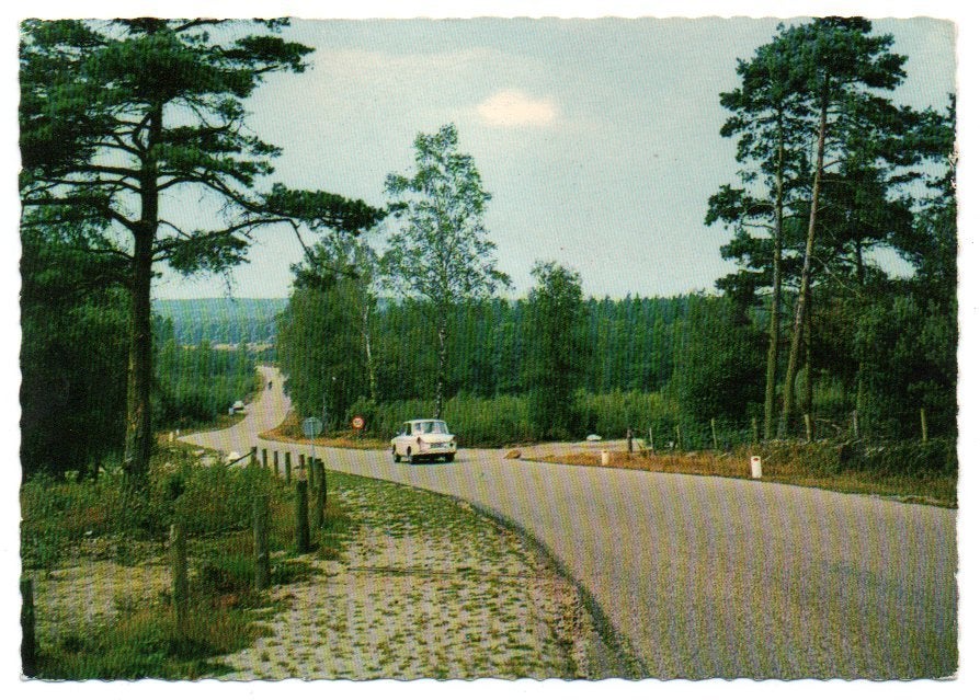 Holten Toeristenweg Holterberg met DAF, Ophalen of Verzenden, 1960 tot 1980, Ongelopen, Overijssel