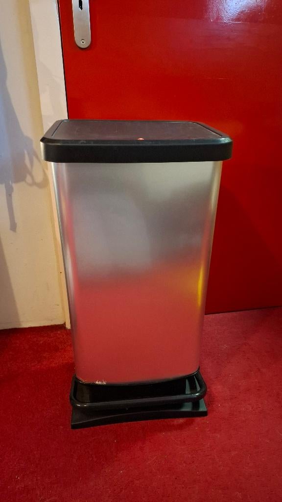 Rotho Paso pedaalemmer - prullenbak 40L, Ophalen, Kunststof, Gebruikt, Met pedaal