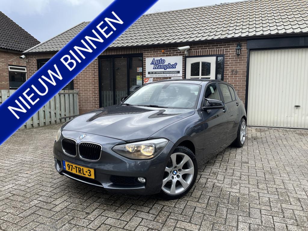 BMW 1-serie 118d Business+ Sportstoelen Trekhaak (bj 2012), Euro 5, Zwart, 23 km/l, Origineel Nederlands