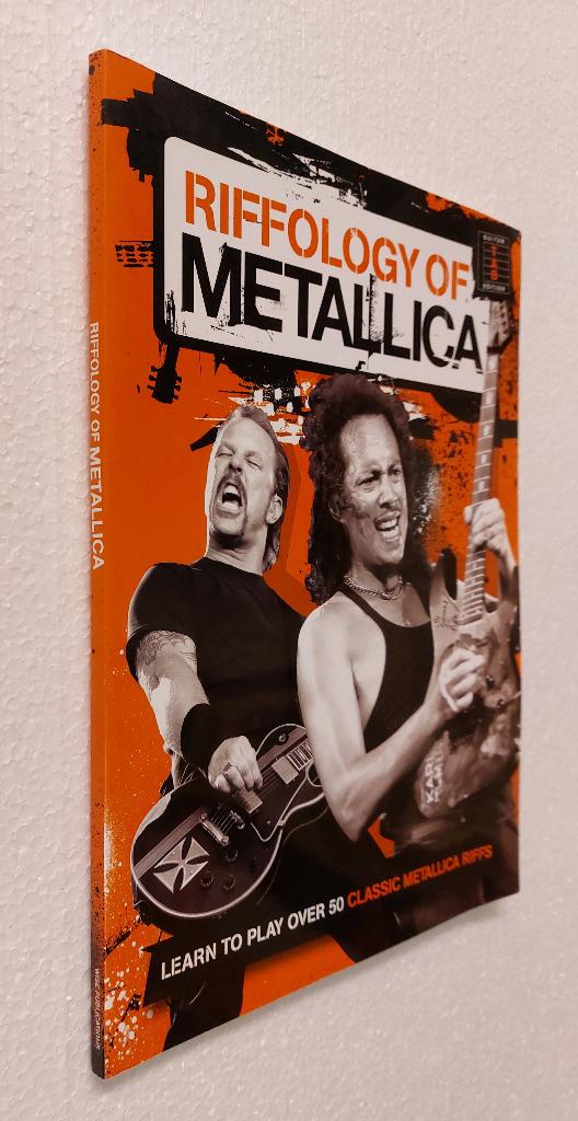 Metallica BOEK Riffology Learn to play over 50 riffs, Verzenden, Gebruikt, Boek, Tijdschrift of Artikel