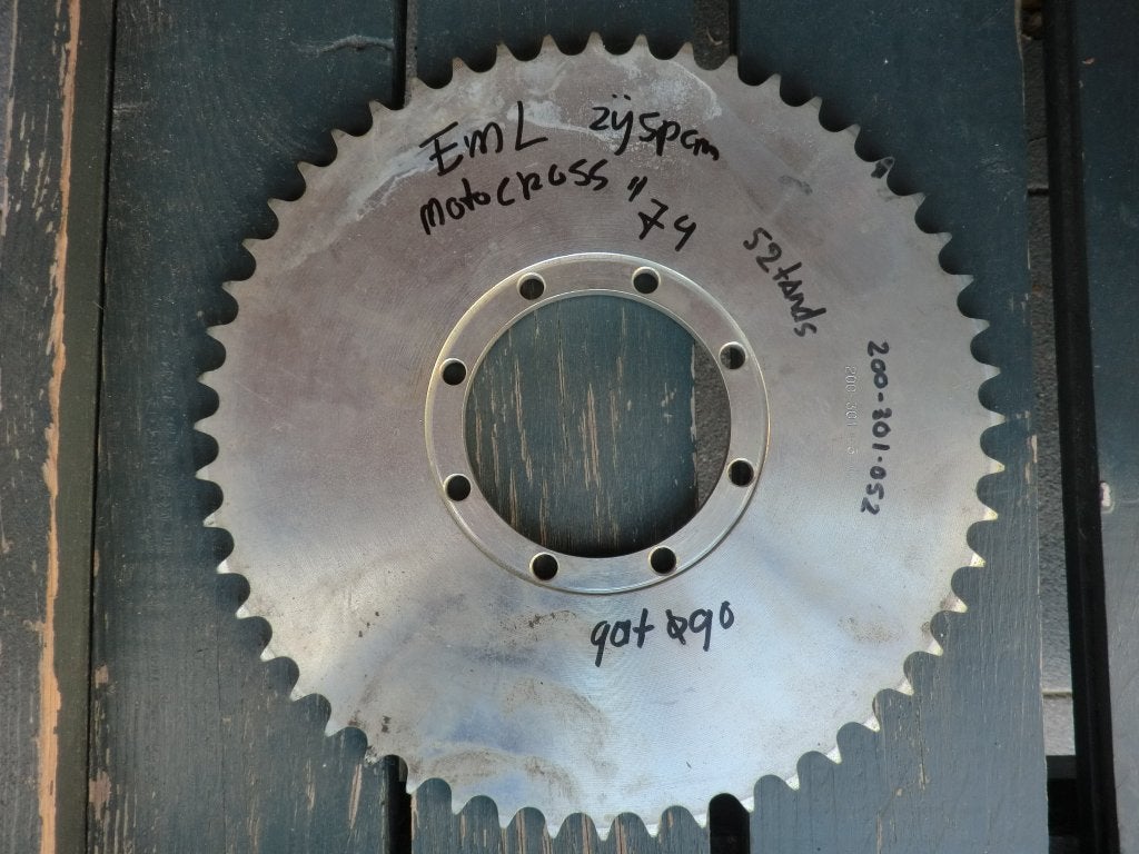 EML  zijspancross achter tandwiel XS650  jaren "70, Ophalen of Verzenden, Nieuw
