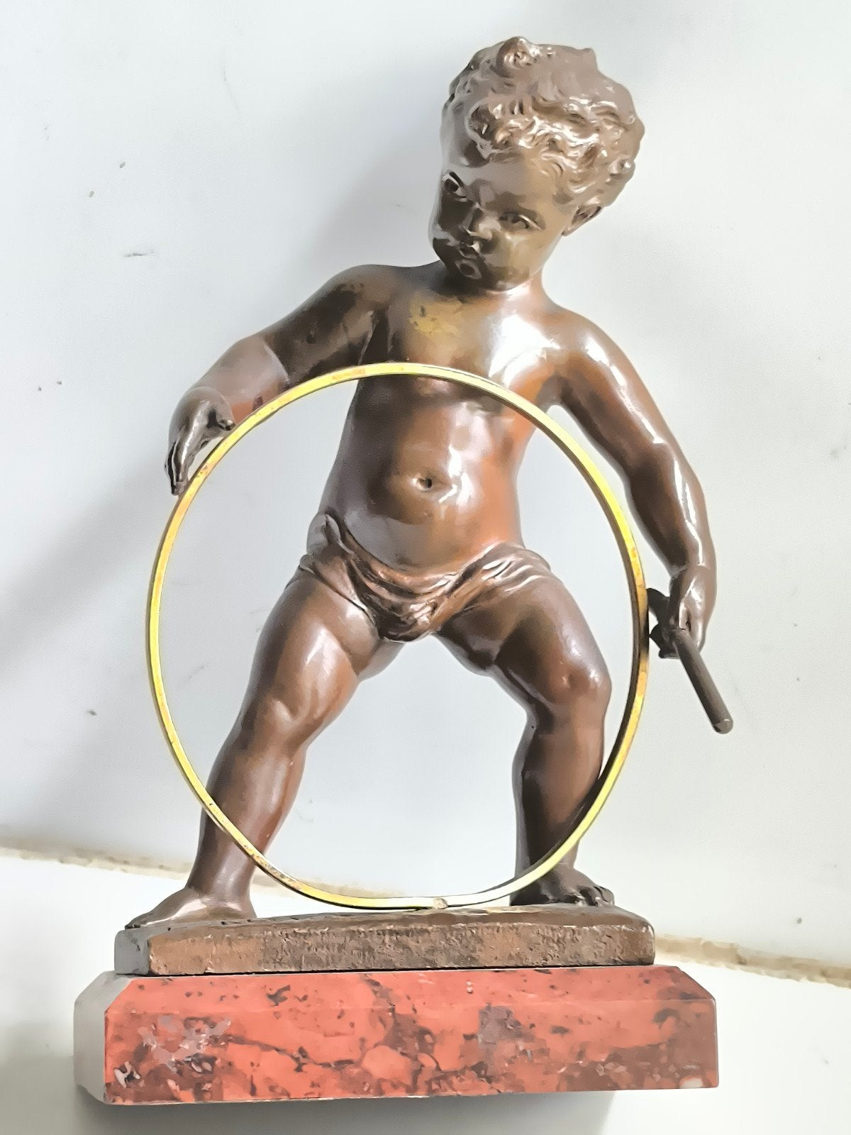 Antiek brons Louis Kley, Ophalen of Verzenden