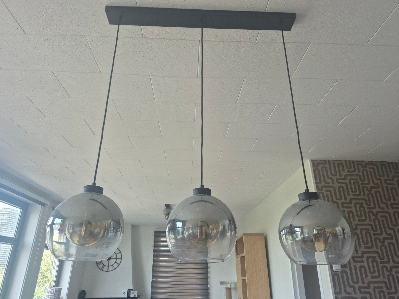 hanglamp, Ophalen, Zo goed als nieuw, Glas