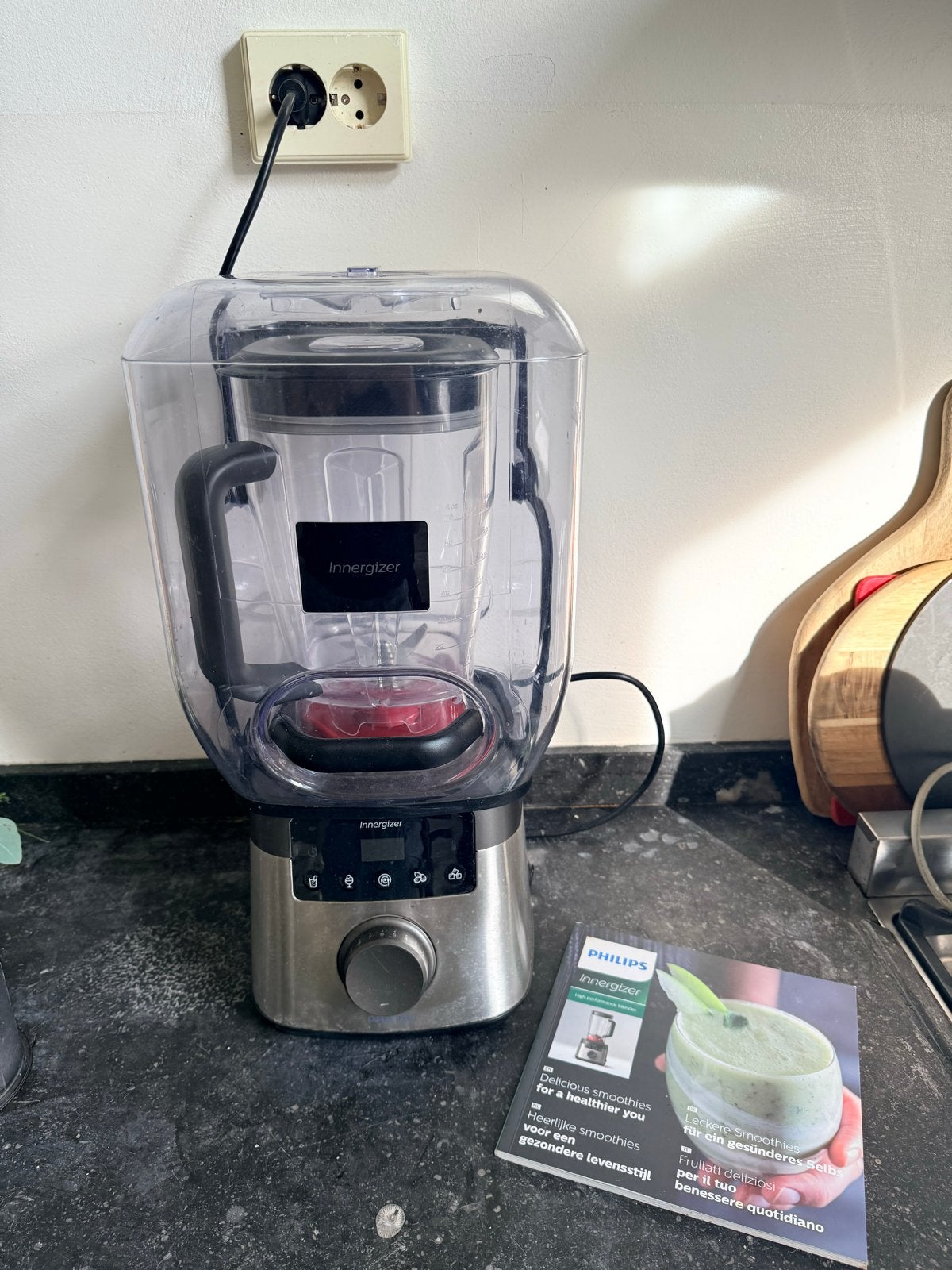 Philips Avance Collection Innergizer High Speed Blender, Witgoed en Apparatuur, Ophalen of Verzenden, Gebruikt, Powerblender