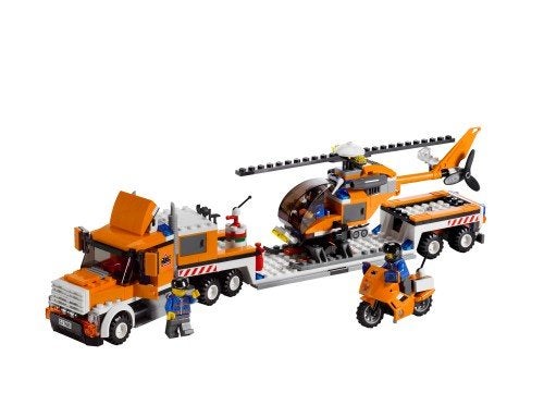 Lego City Helikoptertransport - (7686), Kinderen en Baby's, Speelgoed | Duplo en Lego, Ophalen of Verzenden, Zo goed als nieuw