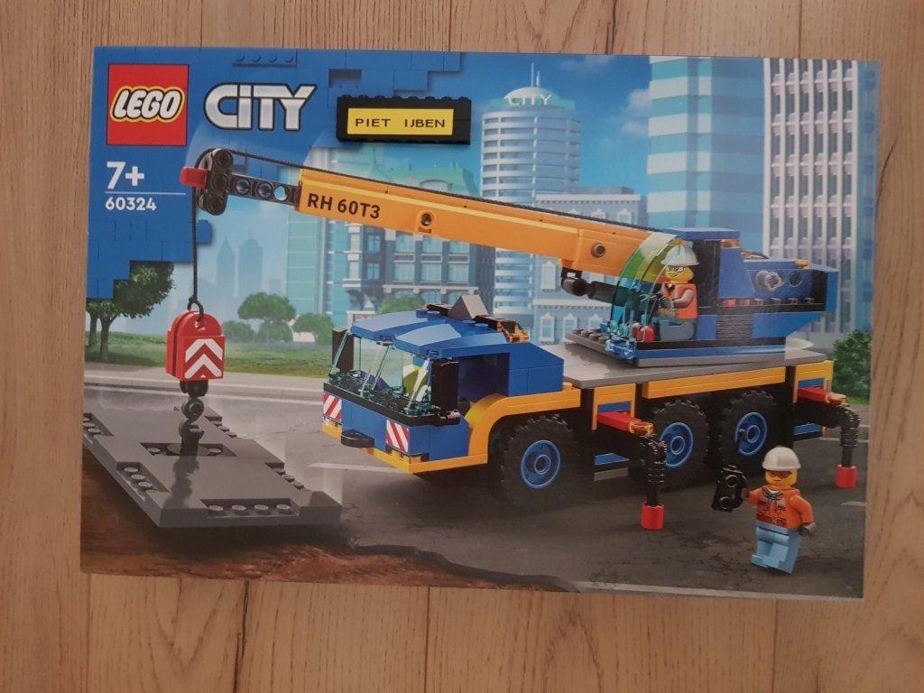 LEGO Mobile Crane 60324, Kinderen en Baby's, Speelgoed | Duplo en Lego, Niet ingevuld, Niet ingevuld, Niet ingevuld