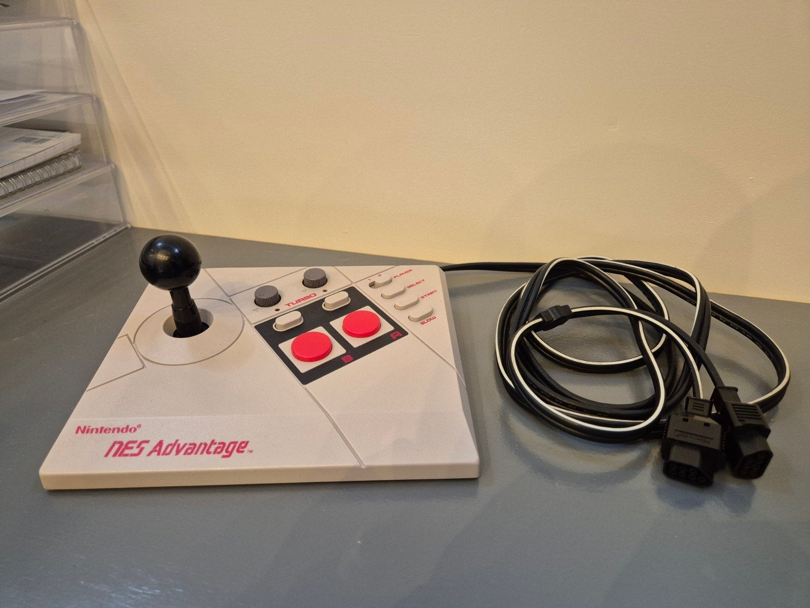 Nintendo NES Advantage Arcade Stick Controller, Ophalen of Verzenden, Zo goed als nieuw, Met 1 controller