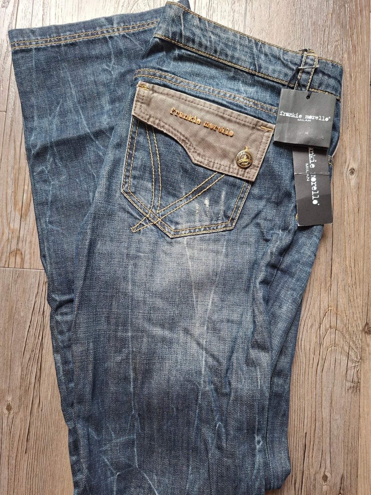 FRANKIE MORELLO jeans W34 L34, Blauw, FRANKIE MORELLO, Nieuw, Ophalen of Verzenden