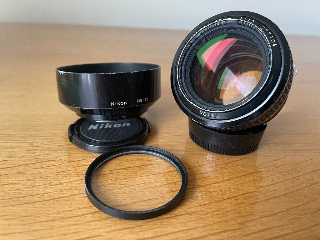 Nikon Nikkor 50mm f/1.2 AI, Audio, Tv en Foto, Fotografie | Lenzen en Objectieven, Ophalen of Verzenden, Gebruikt, Standaardlens