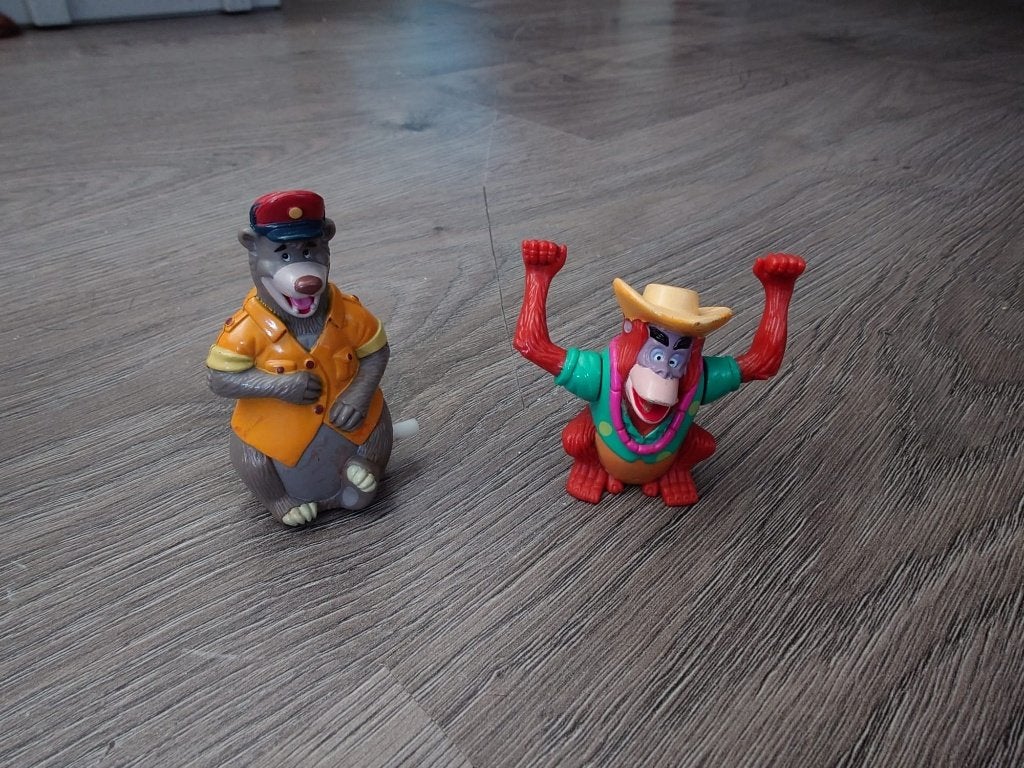 McDonalds vintage Happy Meal talespin set 1992 (incompleet), Verzenden, Gebruikt