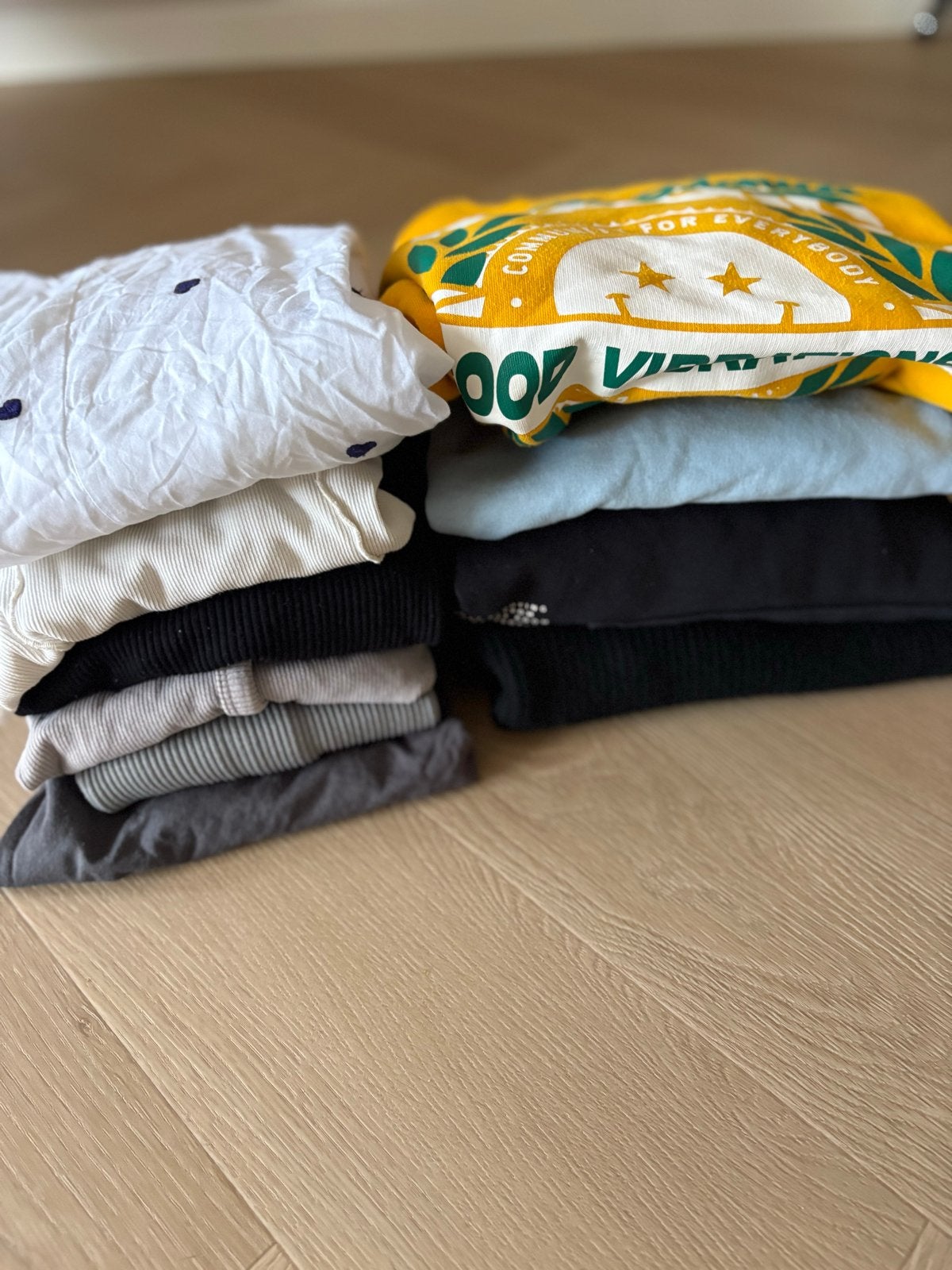 Kledingpakket: truien, shirts en tops (XS), Meerkleurig, Ophalen of Verzenden, Zo goed als nieuw, Lange mouw