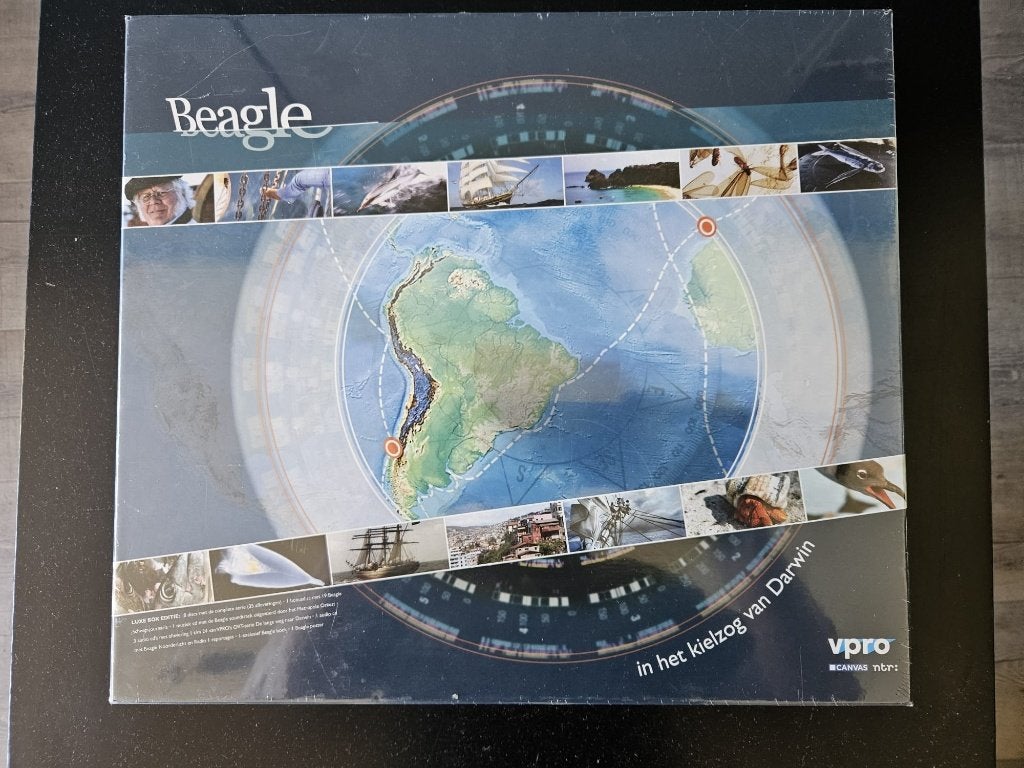 Beagle, In het kielzog van Darwin, Alle leeftijden, Boxset, Wetenschap of Techniek, Ophalen of Verzenden
